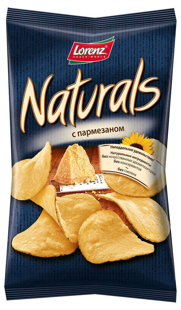Чипсы Lorenz Naturals с пармезаном 100г — HappySnacks
